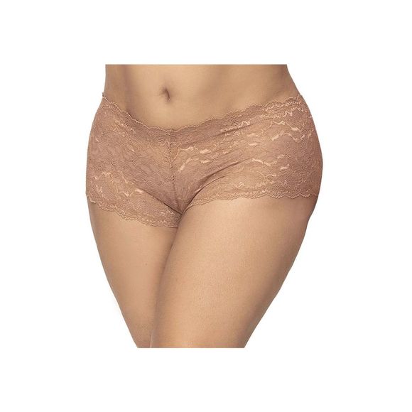 Mapale 90X Lace Boyshort Color White - Picture 8 of 12